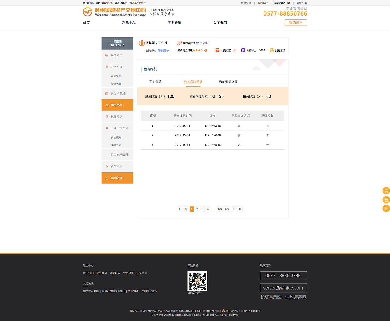 溫州金融交易中心網頁設計 專業性與用戶體驗的完美融合